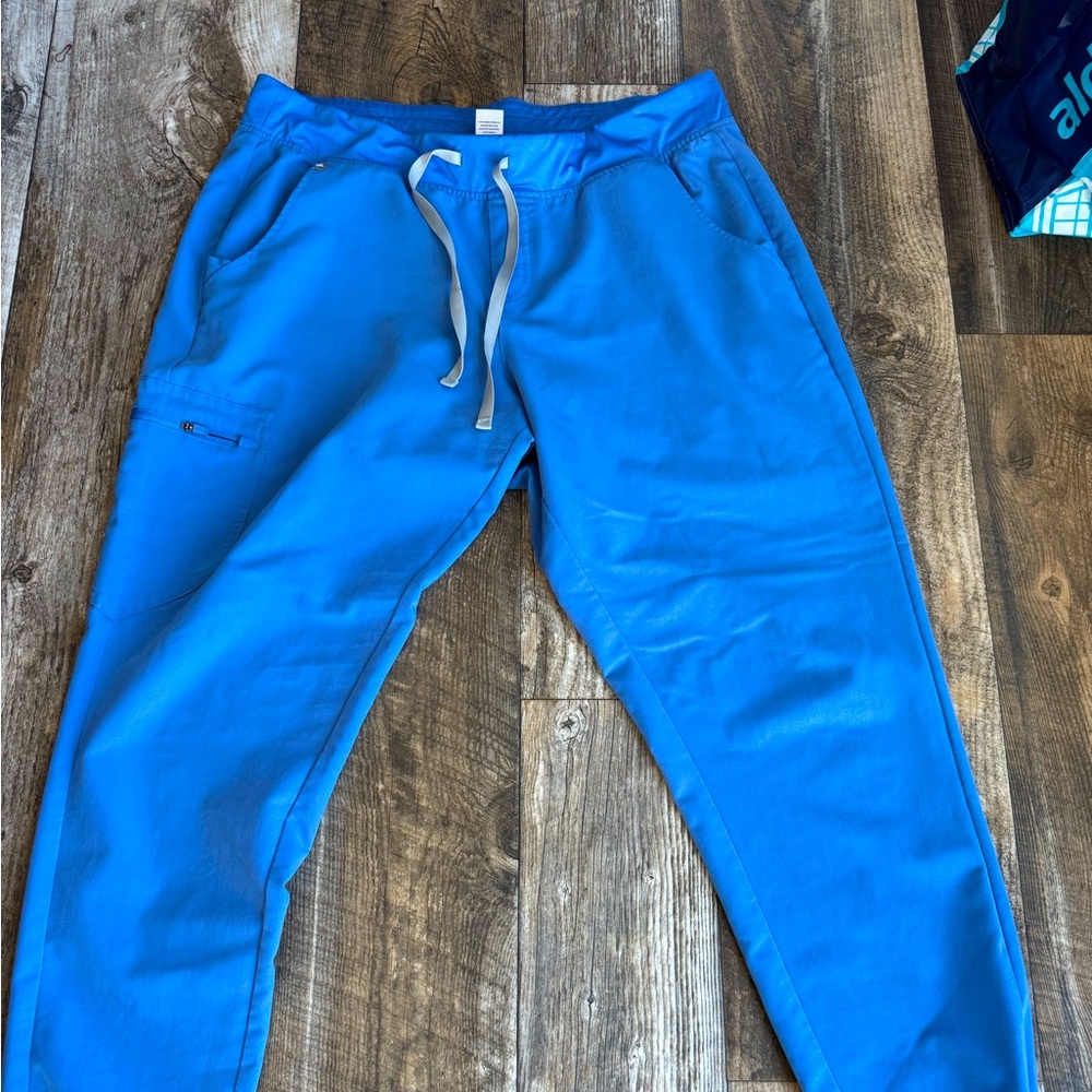 Figs Zamora blue joggers